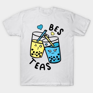 Bes Teas Boba Sticker T-Shirt